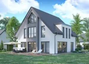Visualisierung des Concept Haus Musterhauses CH 180.