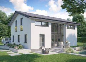 Visualisierung des Concept Haus Musterhauses CH 230.