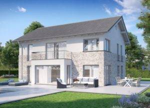 Visualisierung des Concept Haus Musterhauses CH 430.
