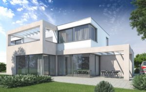 Visualisierung des Concept Haus Musterhauses CH 440.