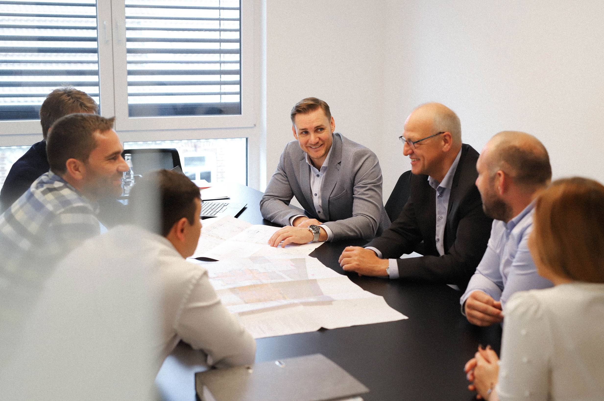 Concept Haus Teambesprechung.