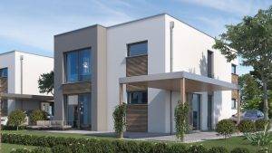 Visualierung des Einfamilienhauses in der Jöllheide Bielefeld.