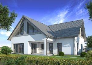 Visualisierung des Concept Haus Musterhauses CH 330.