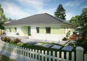 Visualisierung des Concept Haus Musterhauses CH 310.